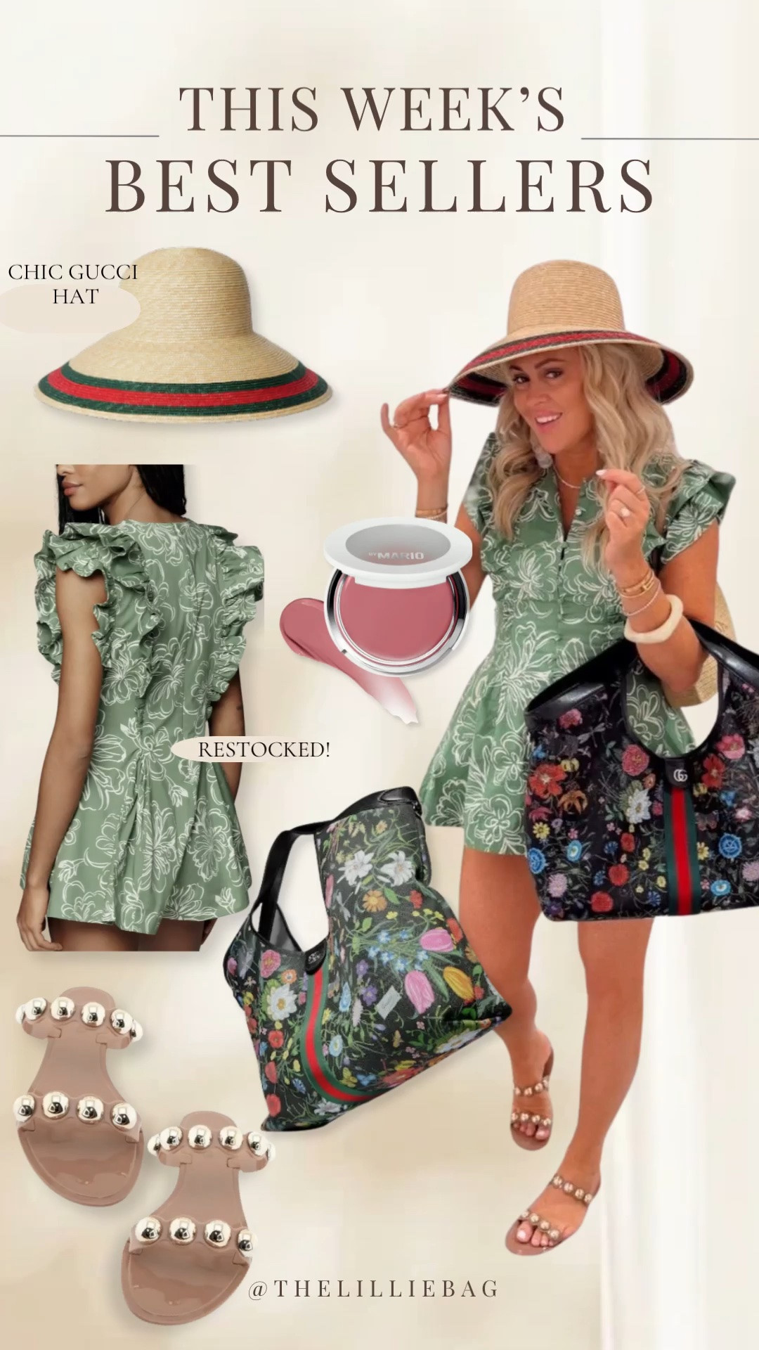 Small in romper. Hat came home with me♥️
Bag is a mesh material for pool & beach! Also comes in white!

Spring outfit. Dress. Romper. Graduation guest.

#LTKootd #LTKgrwm