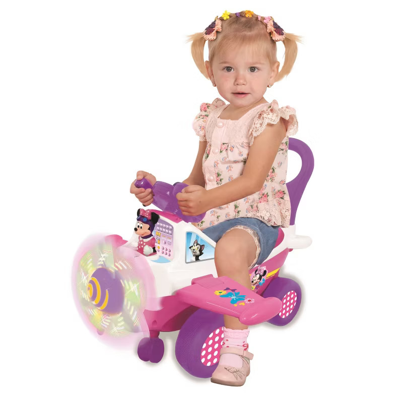 Kiddieland Disney Minnie Activity Plane Ride-On | Target