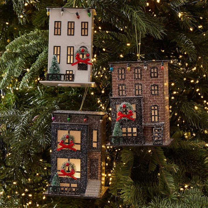 Modern Brownstone Ornaments | West Elm (US)