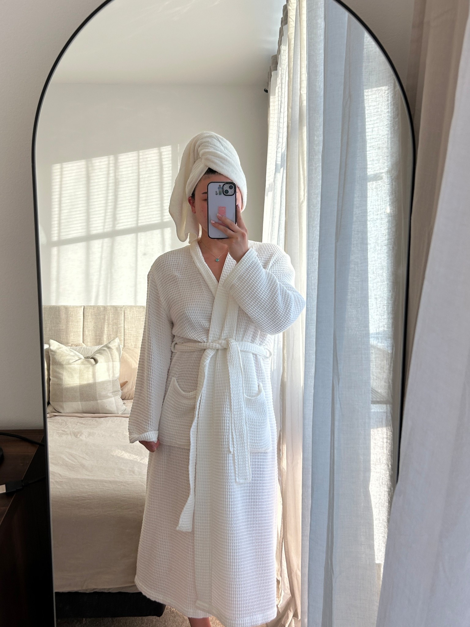 wearing a medium! I would say size up if you want it cozier, it runs a little small in my opinionn

#LTKHome #LTKStyleTip #LTKFindsUnder50