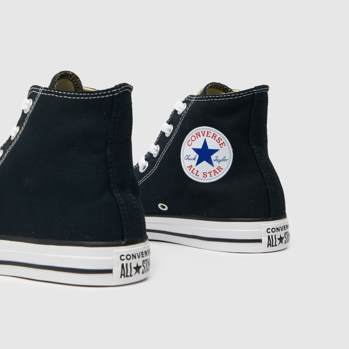 Womens Black & White Converse All Star Hi Trainers | schuh | Schuh