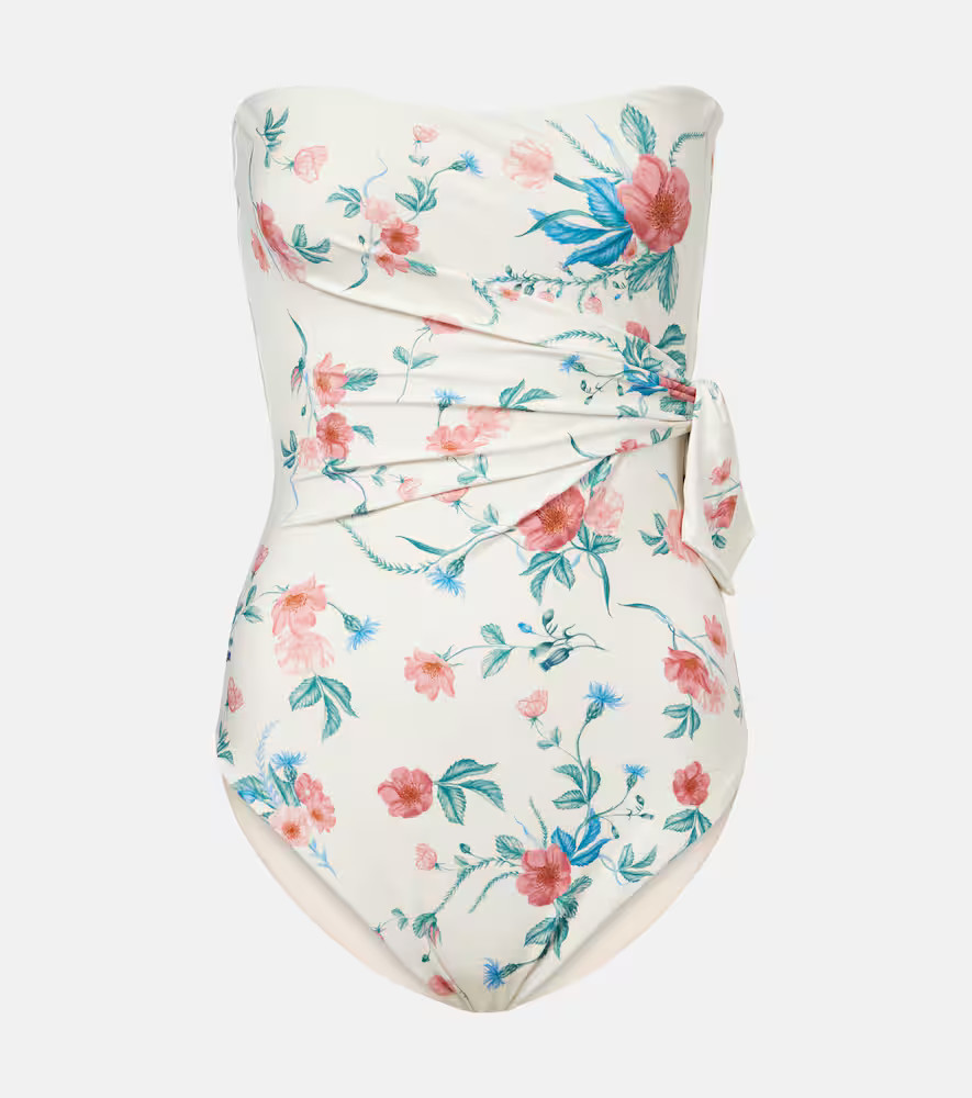 Agua by Agua Bendita Morena Mosqueta floral swimsuit | Mytheresa (US/CA)