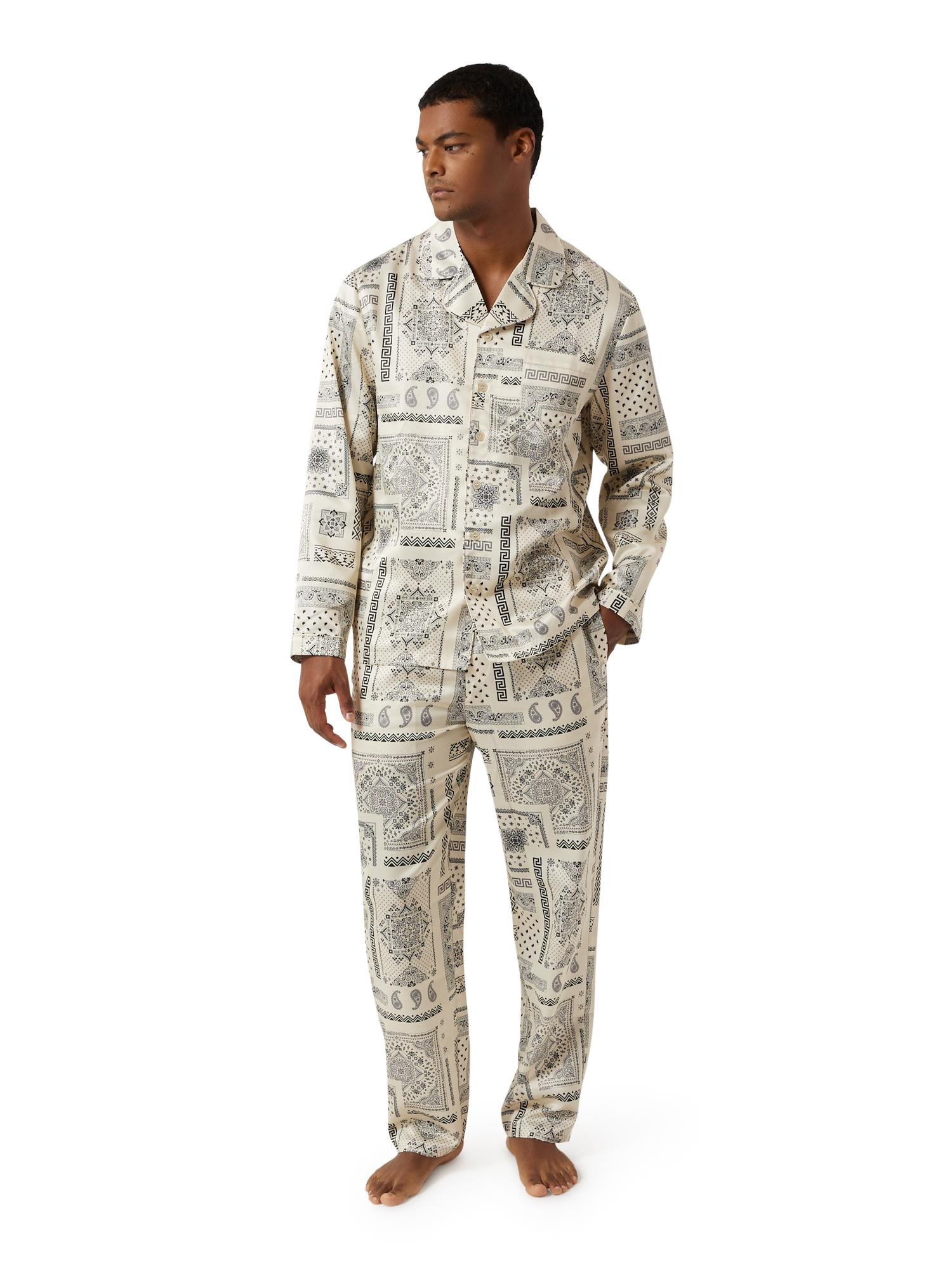 Dogg Supply by Snoop Dogg Poly Satin Men's Sleep Set | Walmart (US)