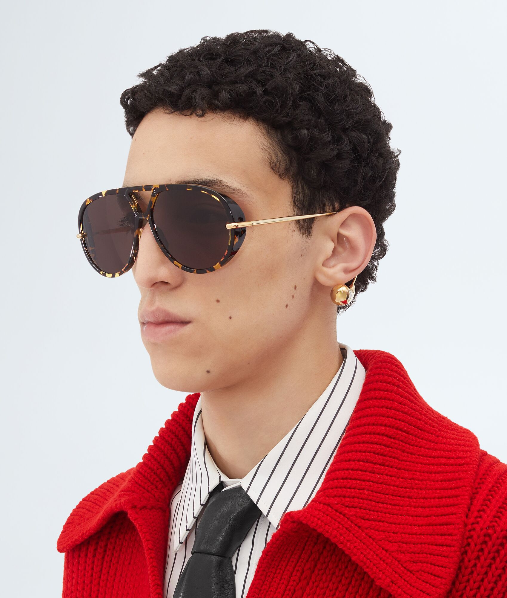 Drop Aviator Sunglasses | Bottega Veneta