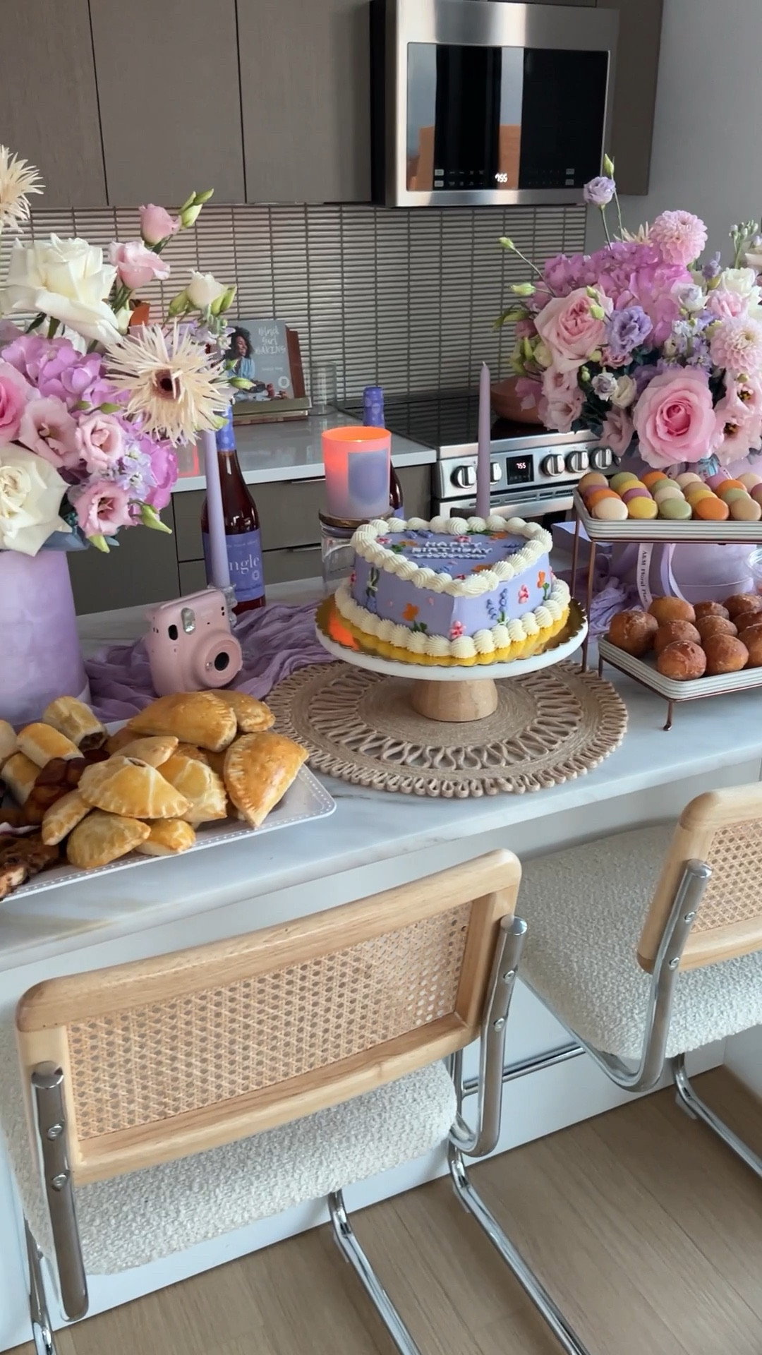 Hosted a little girls night and sharing everything I used to set up. These items are perfect for hosting all year round #summerhosting #tablescape #girlsnightin 

#LTKhome