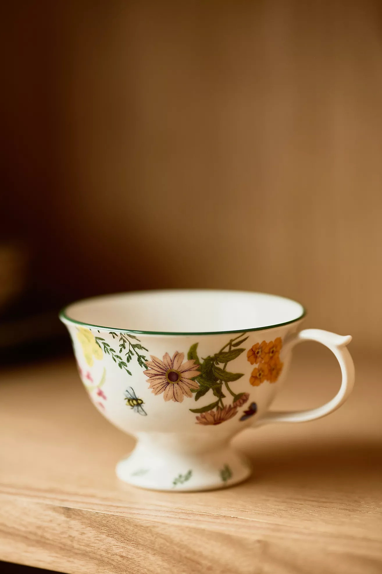 Eden Stoneware Tea Cups, Set of 4 | Anthropologie (US)