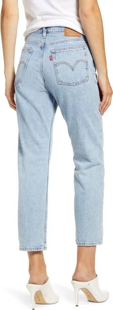 Levi's® Wedgie High Waist Crop Straight Leg Jeans | Nordstrom | Nordstrom