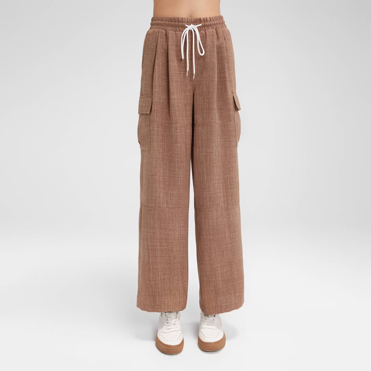 Women's Cargo Drawstring Straight Leg Pants - Wild Fable™ | Target