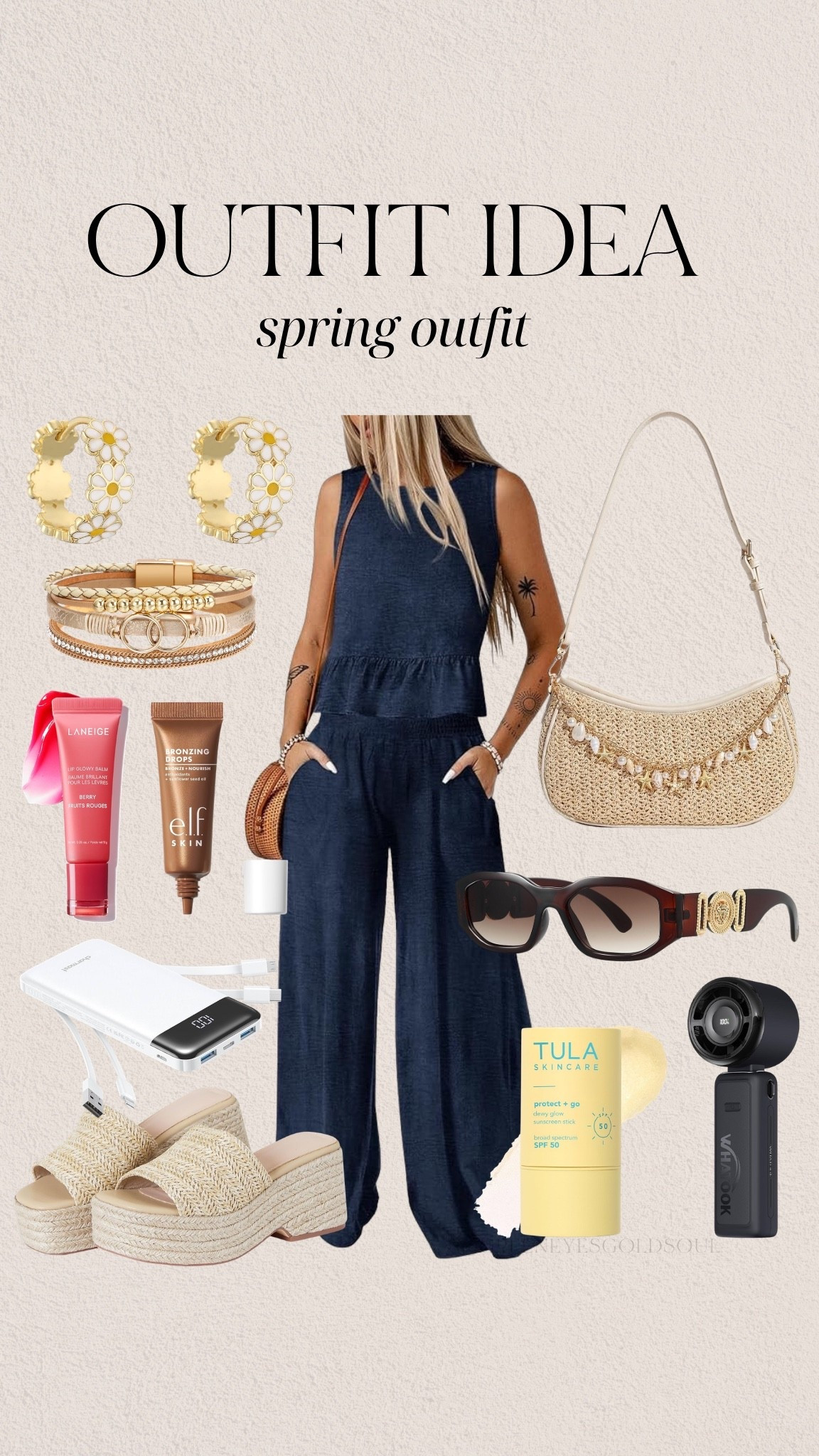 Your go-to spring outfit just found you 🌿✨

Lightweight, effortless, and so easy to throw on — this set is perfect for everything from weekend plans to travel days. Paired with woven accessories, comfy platforms, and everyday essentials for that put-together without trying look 🤍

This is one of those outfits you’ll wear on repeat all season 👀

Tap to shop the full look + all the little extras ✨

spring outfit ideas, casual spring outfit, travel outfit women, vacation outfit ideas, comfy chic outfit, matching set outfit women, linen set outfit, effortless style outfits, everyday outfit ideas, neutral spring style, woven bag outfit, platform sandals outfit, warm weather outfits, weekend outfit ideas, airport outfit women, beach vacation outfits, minimal chic style, capsule wardrobe spring, easy outfit ideas, on the go essentials

#springoutfit #casualstyle #everydayoutfit #effortlessstyle #traveloutfit #vacationstyle #weekendoutfit #outfitinspo #styleinspiration #neutralstyle #minimalstyle #comfychic #ootdideas #springstyle #warmweatherstyle #airportoutfit #beachstyle #capsulewardrobe #easyoutfits #onthegostyle

#LTKgrwm #LTKTravel #LTKSeasonal