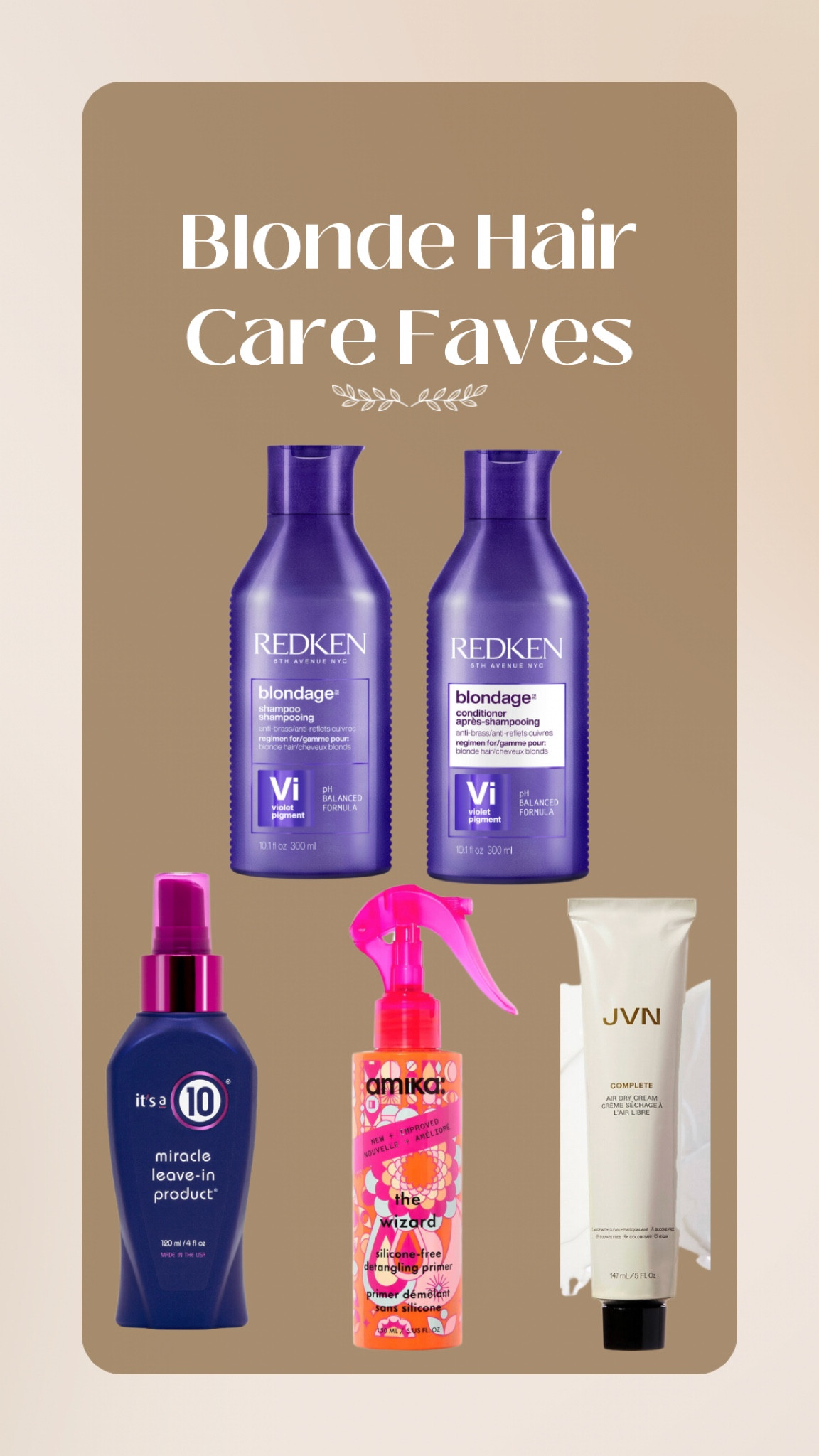 My new hair care faves now that I’m a blondie💁🏼‍♀️

#LTKFind #LTKGiftGuide #LTKbeauty