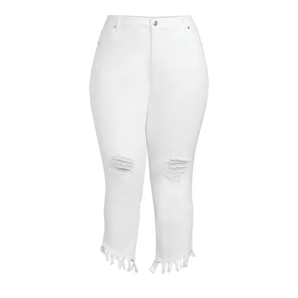 Sofia Jeans by Sofia Vergara Plus Size High-Rise Curvy Cha Cha Ankle Jeans | Walmart (US)