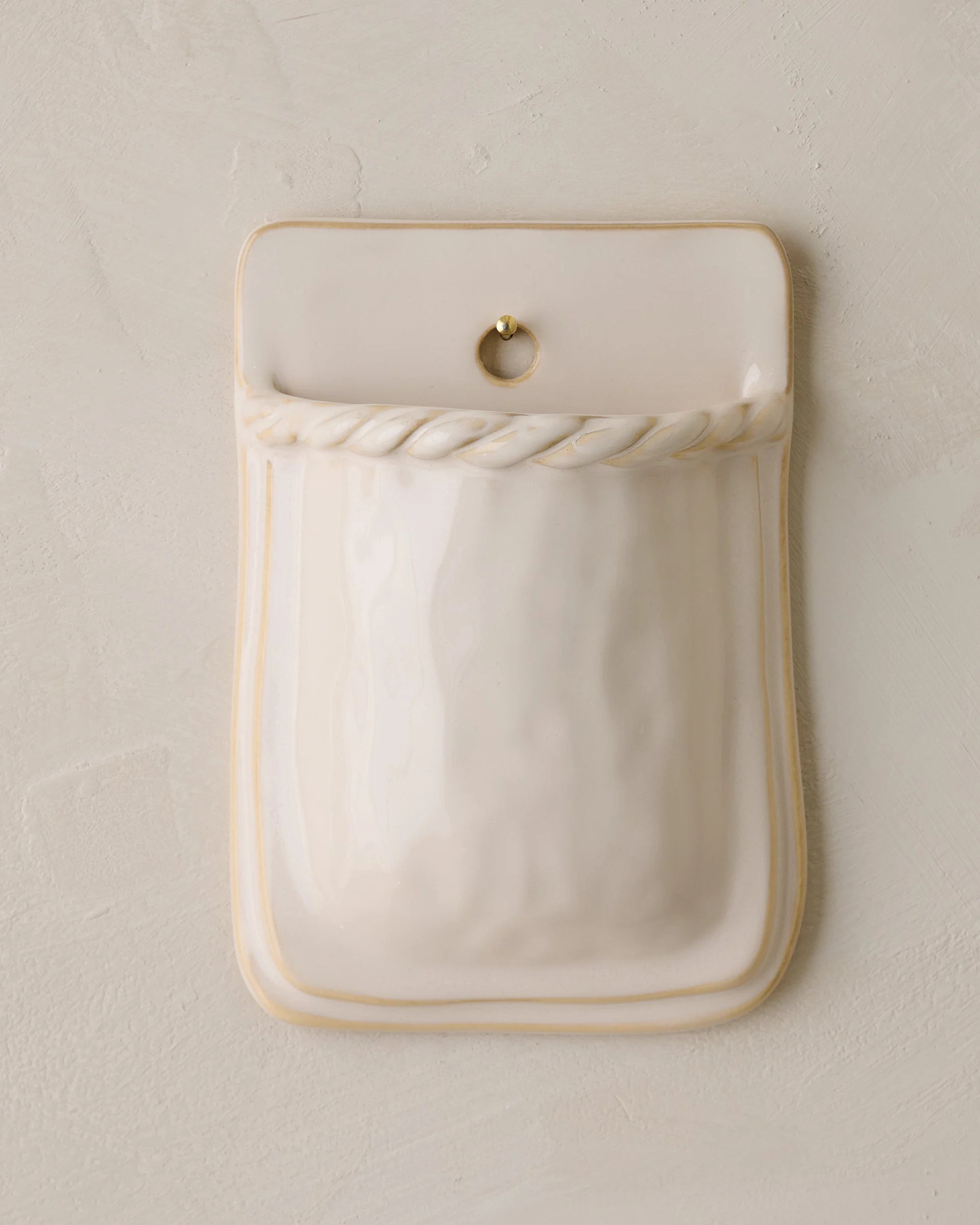 Hale Ceramic Wall Vase | Magnolia