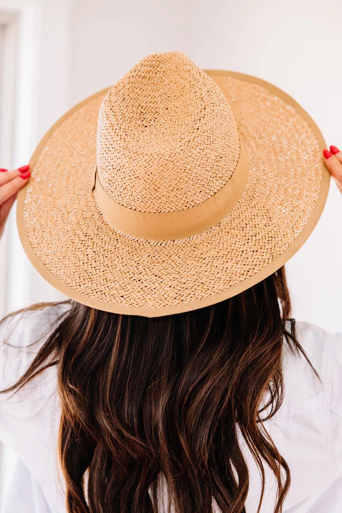 Find The Sun Tan Brown Straw Hat | The Mint Julep Boutique
