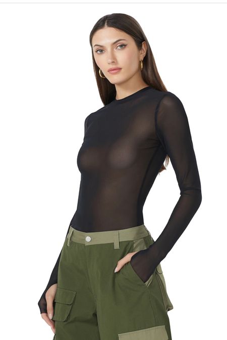 Just got this mesh top- pairing with a black bralette under- such a great going out fit. Easy!

#LTKstyletip #LTKparties #LTKfindsunder100