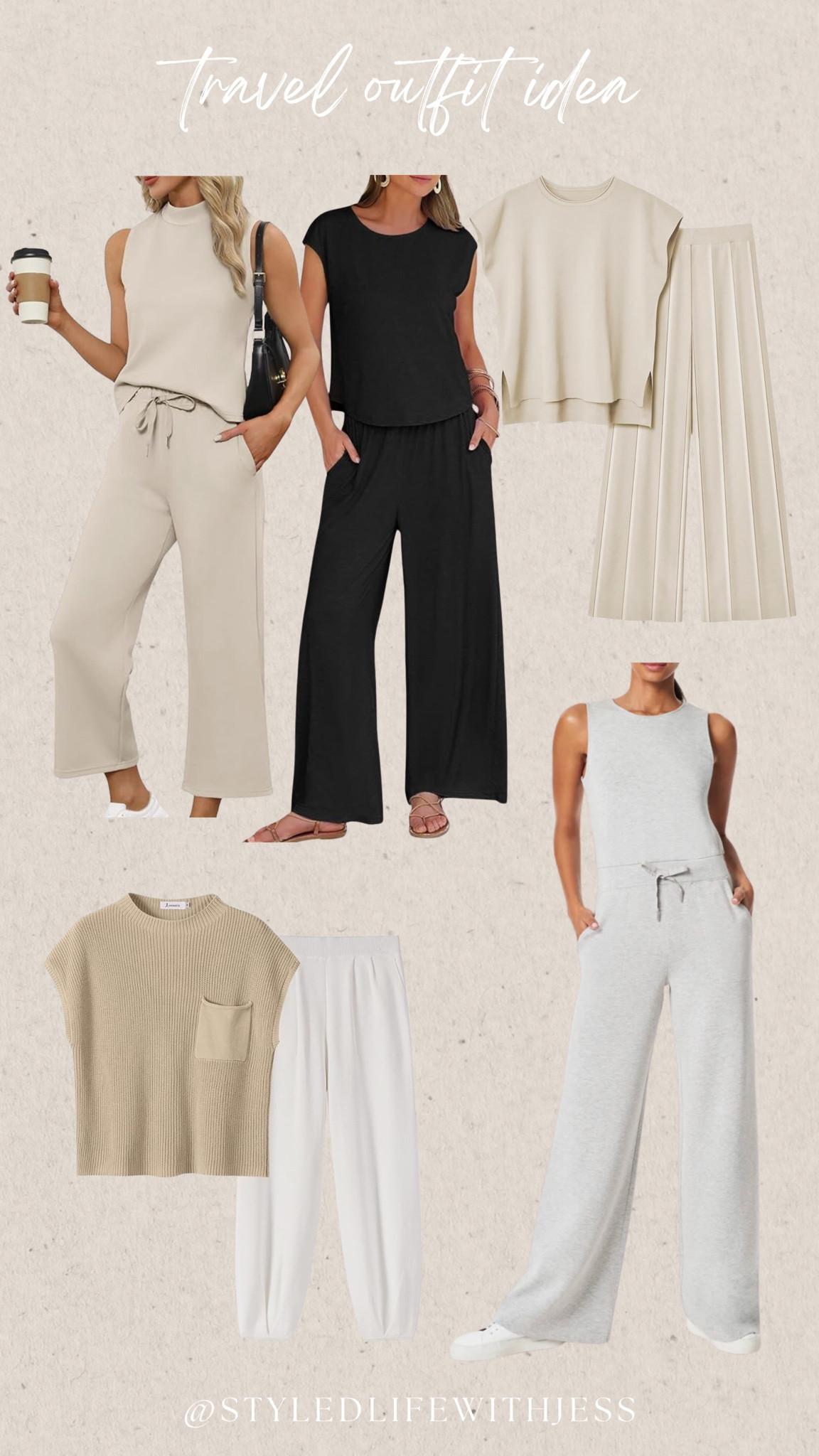 Travel outfits, comfy sets, Amazon fashion, casual style, look for less, jumpsuits 

#LTKSaleAlert #LTKTravel #LTKFindsUnder50