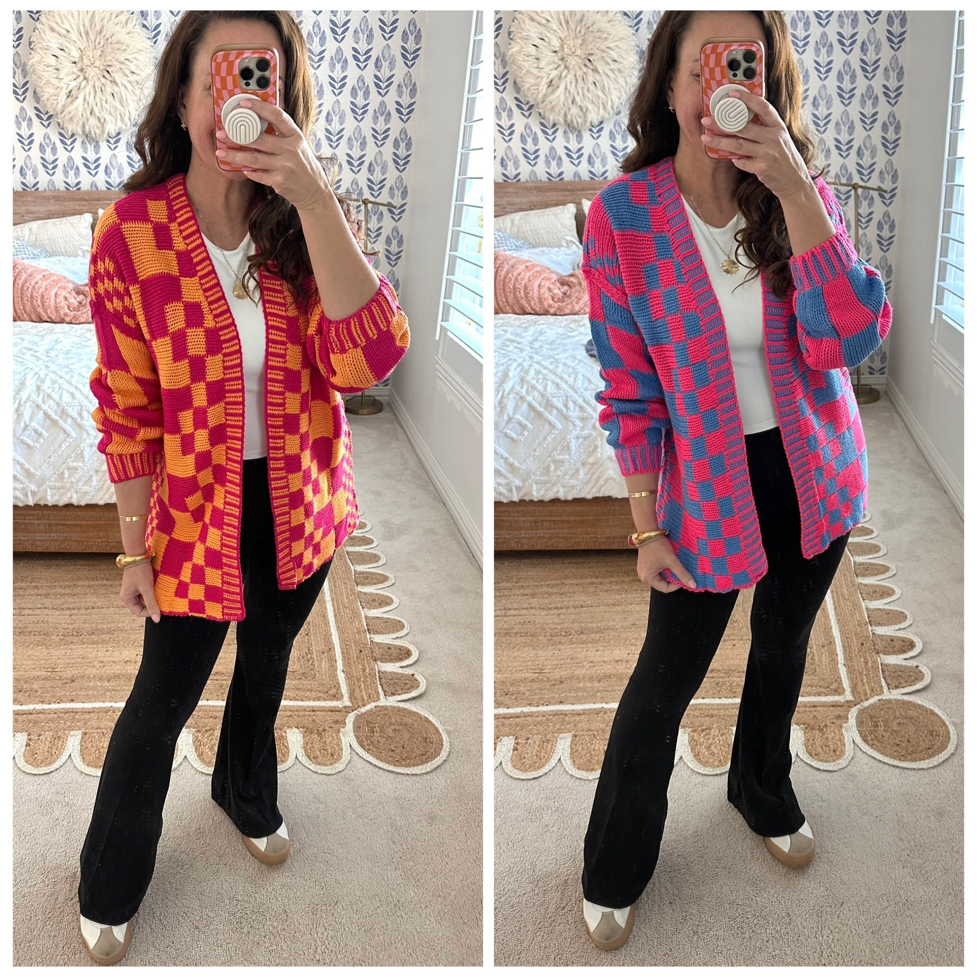 Wearing a medium in these bright, fun cardigans! Lots of color combos! 
.


#LTKValentine #LTKSeasonal #LTKOver40