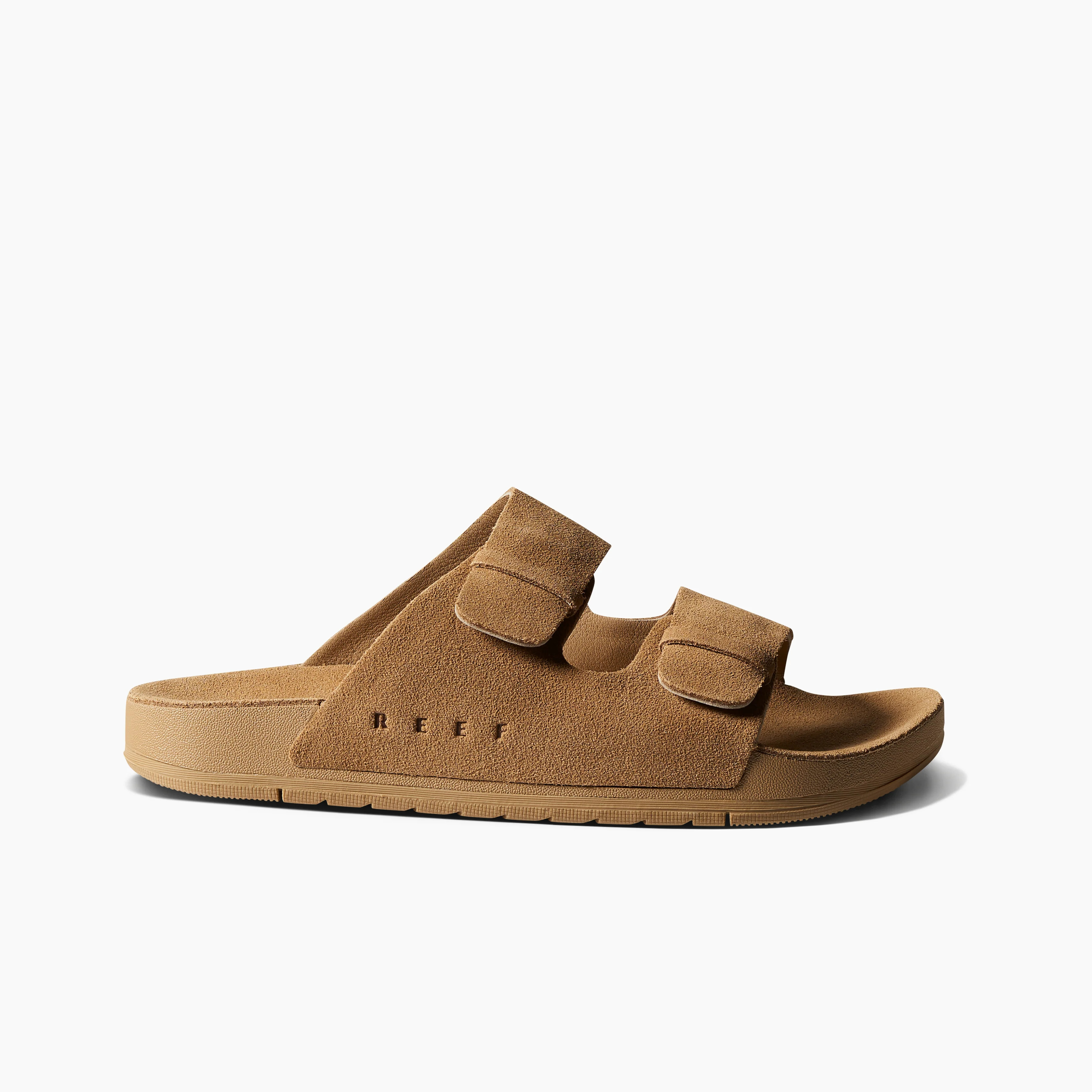 Women's Suede Ojai Two Bar Slide in Starfish | REEF® | REEF