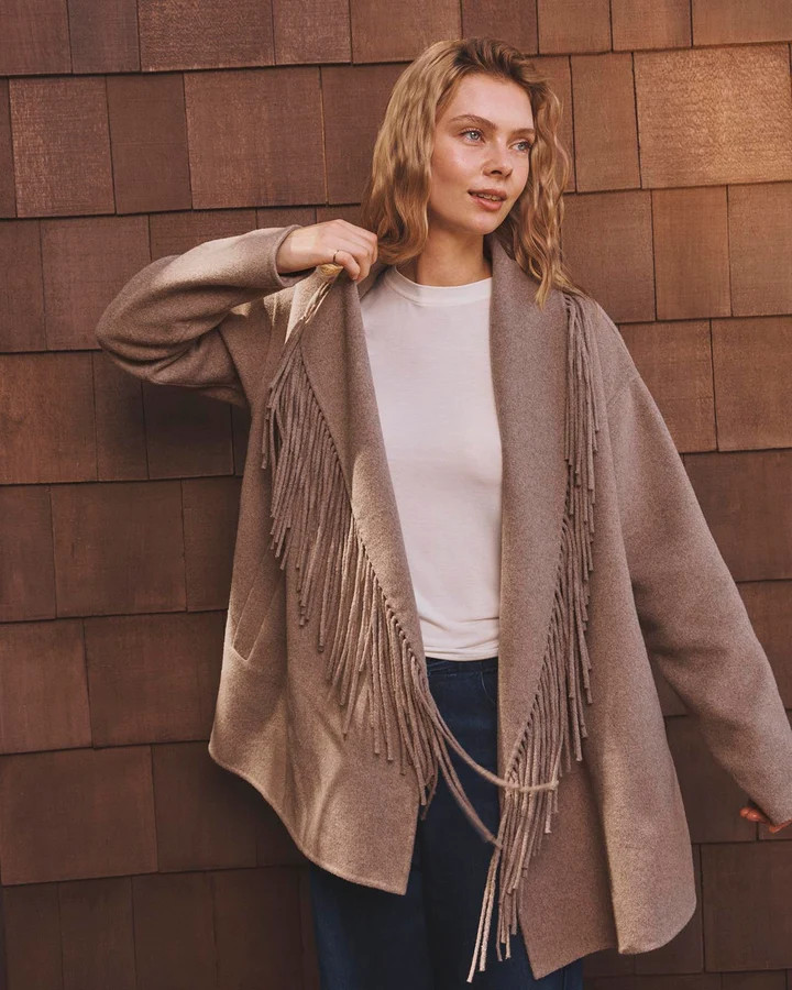 Sandra Fringe Jacket | Splendid