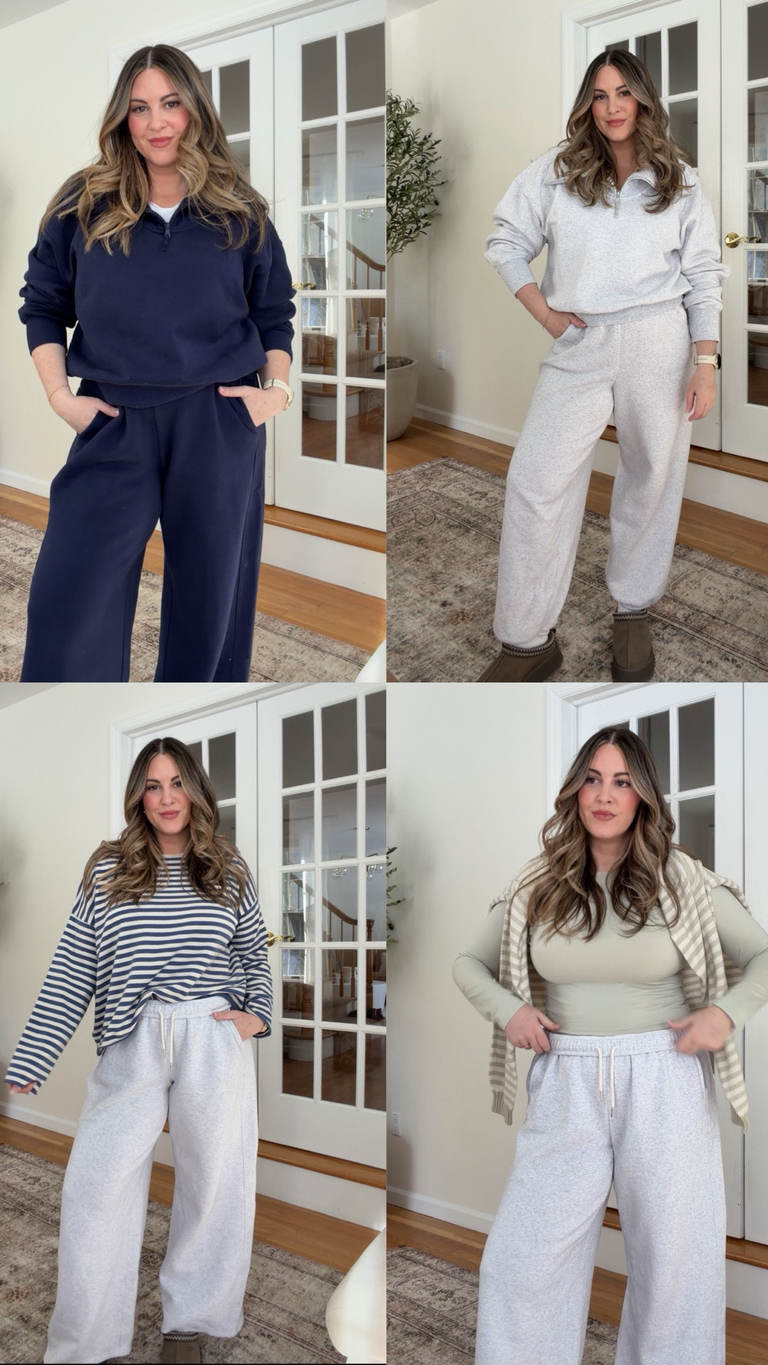 New @aerie finds making Winter feel irrelevant. 🐝🌷☀️ Wearing a size M in everything, and a M (tall) in light gray joggers.

#AeriePartner #AerieREAL #Ad matching set, cozy outfits, spring outfit ideas, spring style, spring colors