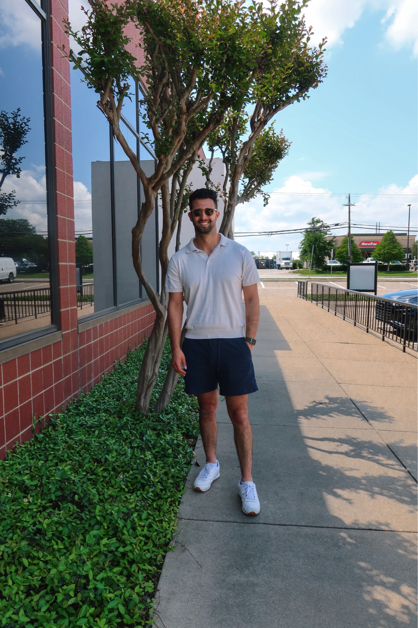 Men’s spring outfit 
Men’s jcrew shirt
Men’s Abercrombie shoes 
Men’s Reebok shoes 
Men’s casual outfit 

#LTKmens