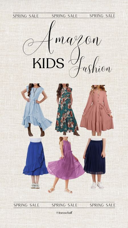 Best reviewed Amazon dresses & skirts for little girls 💖 found these gems for my 11 yr old. They’re all a perfect fit, tts. Our fav is the navy accordion skirt that matches mommy 💕

#LTKfindsunder50 #LTKsalealert #LTKkids