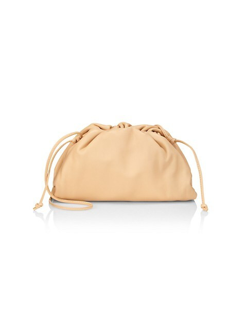 Bottega Veneta Mini The Pouch Leather Clutch | Saks Fifth Avenue