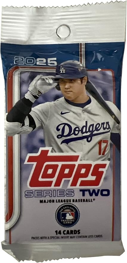 Topps 2025 Series 2 Baseball Trading Card Pack (14 Cards) | Amazon (US)