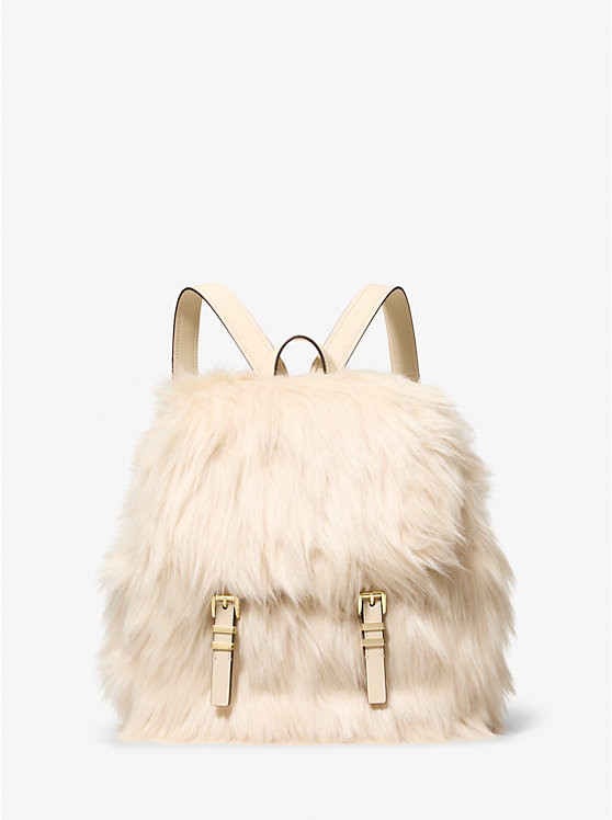Quinn Medium Faux Fur Backpack | Michael Kors US