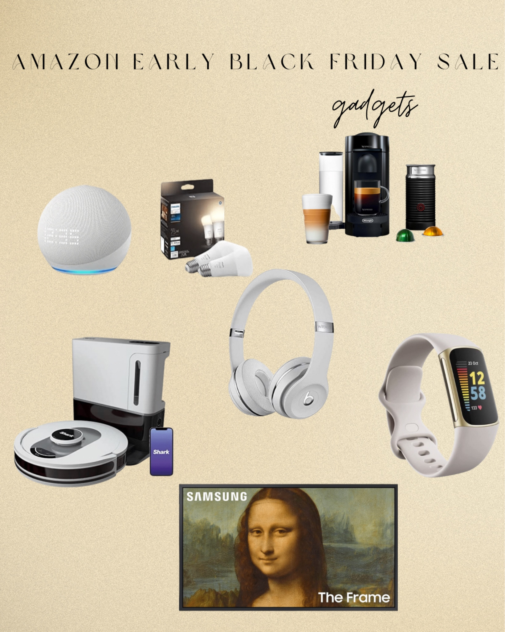 Picked myself up a Nespresso with Amazon’s Early Black Friday deals, but here are some other top picks!

#amazonsale
#blackfriday
#technology

#LTKsalealert #LTKCyberweek #LTKHoliday