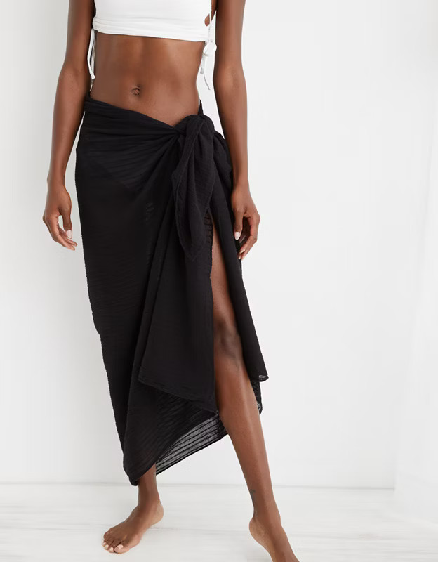 Aerie Textured Sarong | American Eagle Outfitters (US & CA)