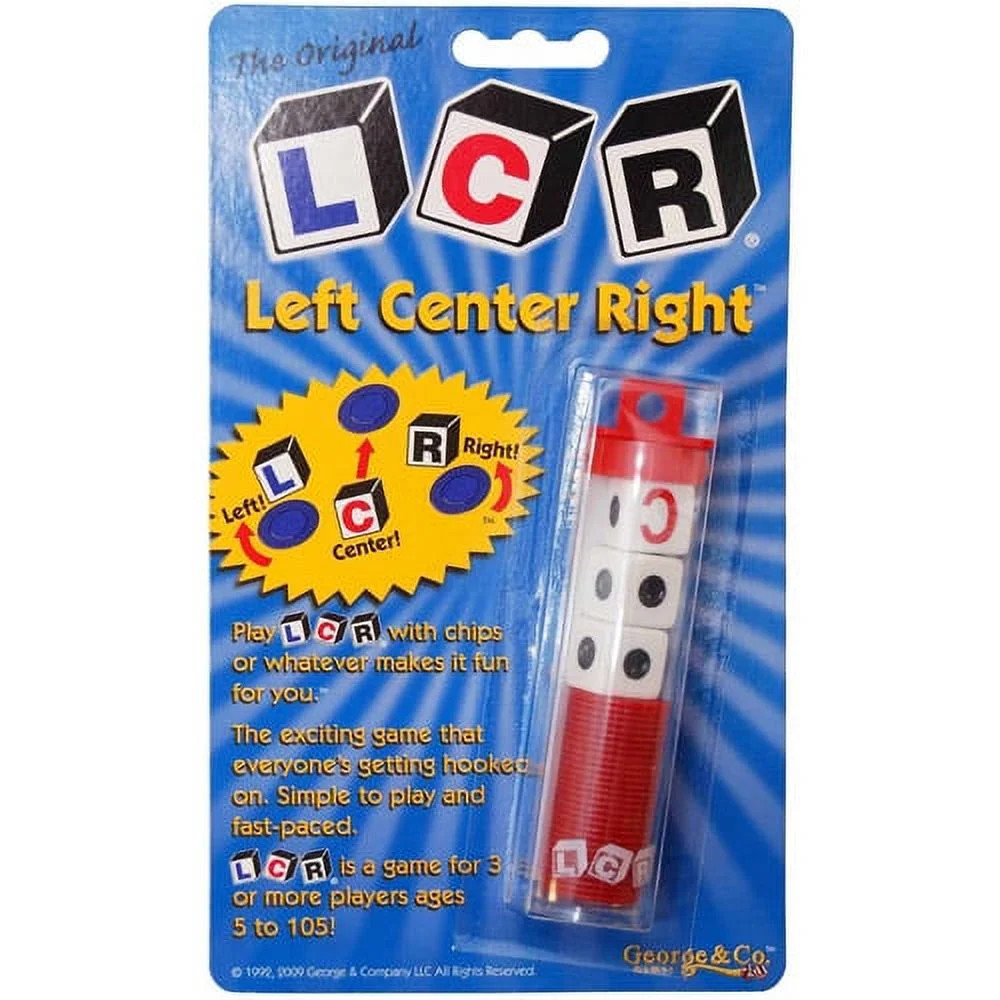 George & Company Lcr Dice Game | Walmart (US)