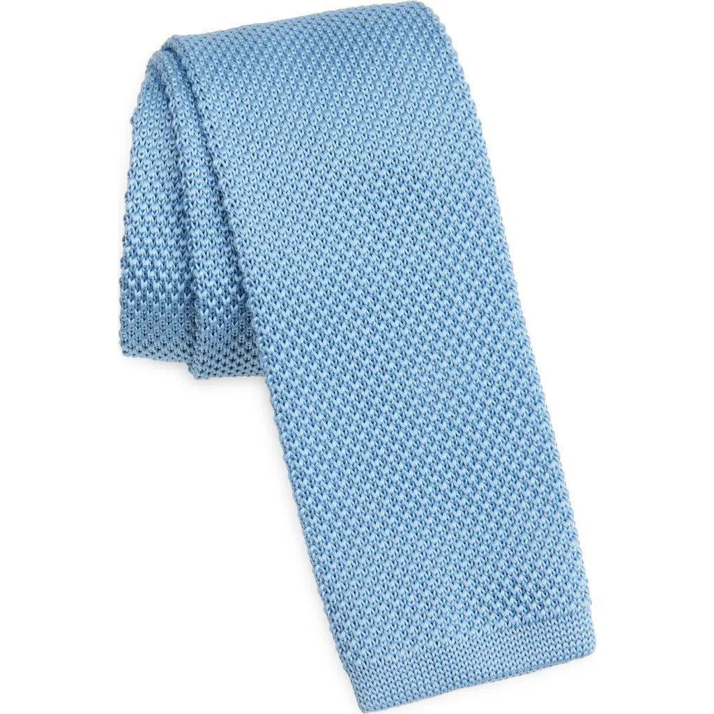CLIFTON WILSON Baby Blue Knit Silk Tie at Nordstrom | Nordstrom