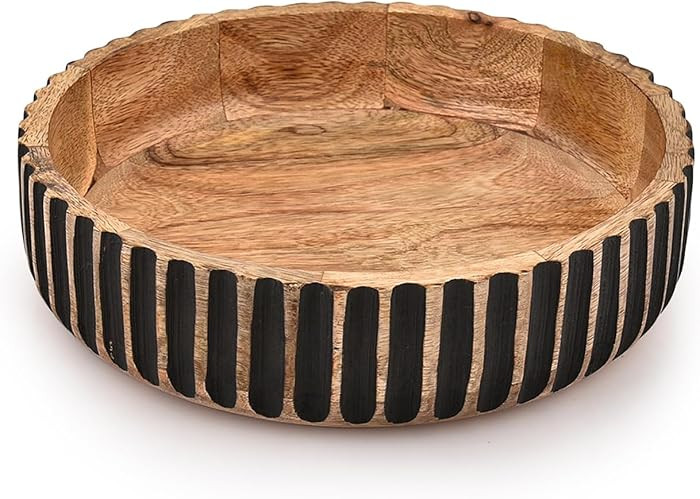 Decorative Bowl MANGO WOOD Decorative Bowls for Home Decor - Organic Modern Home Decor Bowl Key B... | Amazon (CA)