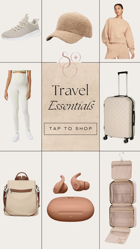Travel essentials you need to go on vacation. The perfect suitcase and travel bag. Beige khaki, and tan aesthetic. Perfect winter outfit is bump, maternity, and pregnancy friendly for new and expecting mothers moms. Great for the holiday season during fall and winter. Love this new arrival. Some items from Amazon, Altar’d State, Nordstrom, Nike, Steve Madden, Home Depot, Lululemon, Walmart, Madewell, Revolve. 

#LTKtravel #LTKbump #LTKitbag