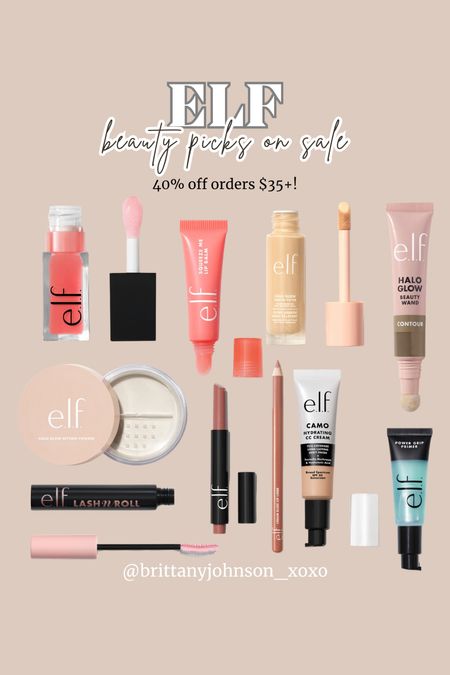 LTK sale 💕 Elf beauty picks 40% off orders $35+! 😍✨ elf makeup / beauty sale / LTK spring sale / elf lip balm / elf primer / elf setting powder / elf mascara 

#LTKbeauty #LTKSpringSale #LTKsalealert