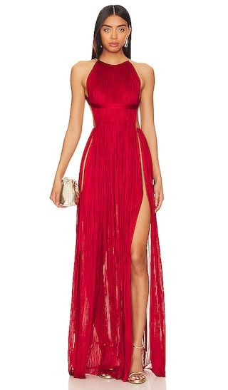 Reverie Gown in Salsa | Long Red Dress | Red Formal Dress | Red Cocktail Dress | Revolve Clothing (Global)