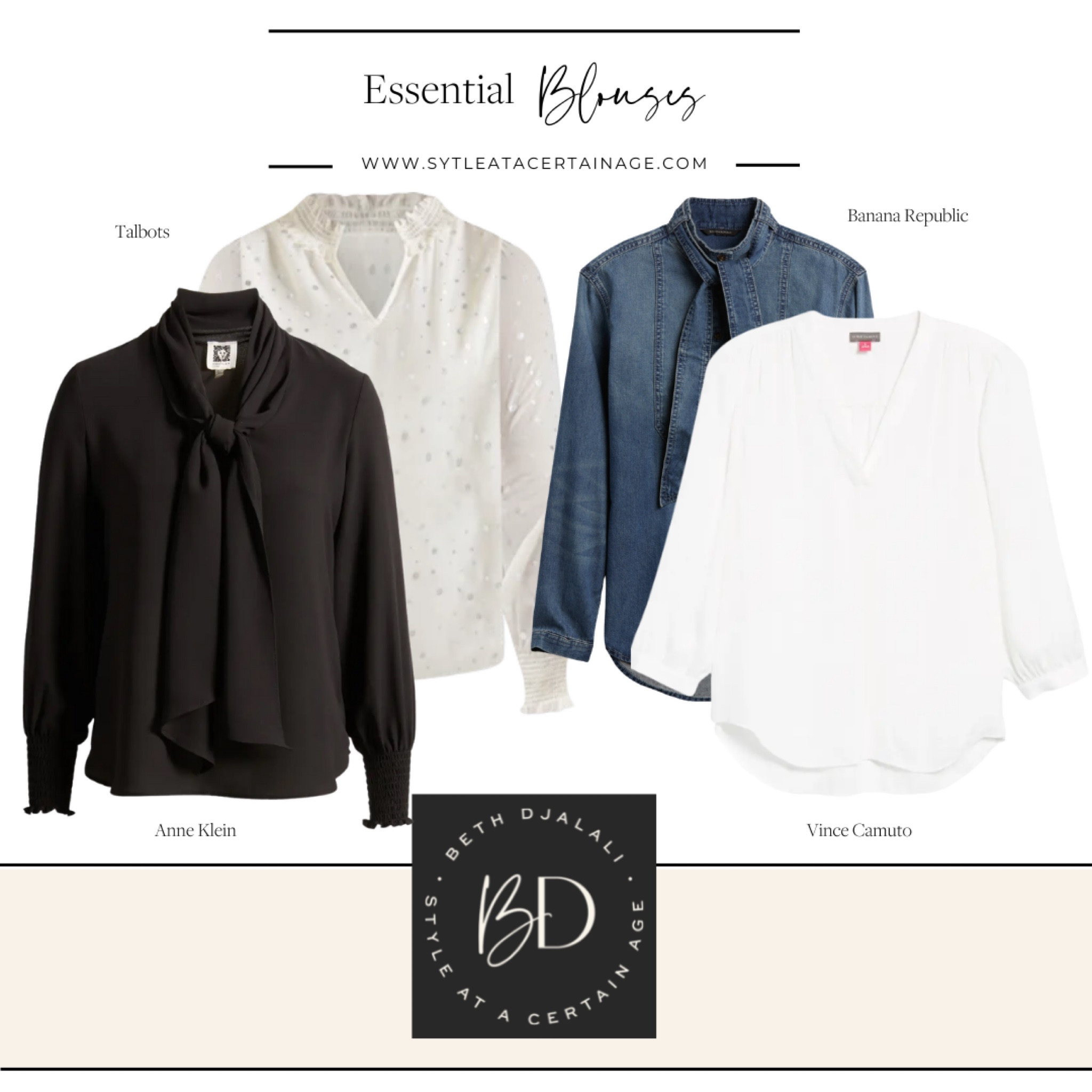 Essential blouses every woman should own

#LTKFind
