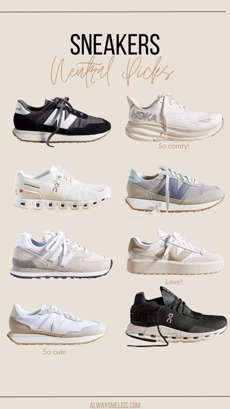 I have my eye on so many super cute sneakers! Love that these are neutral and could be worn all year long!!

New balance 
Anthropologie 
Sneakers

#LTKShoeCrush #LTKStyleTip