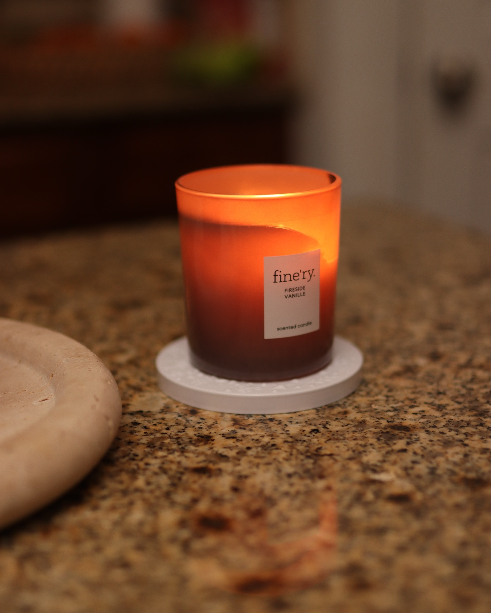 Marshmallow Fireside and Fireside Vanilla burning, in my kitchen, together are just too good! 