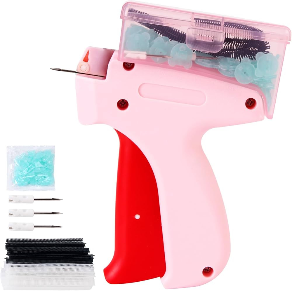 Stitchy Mini Stitch Gun with 3 Fine Needles,100 Buckles,4000 Pcs Fasteners.Stitchy Quick Clothing... | Amazon (US)