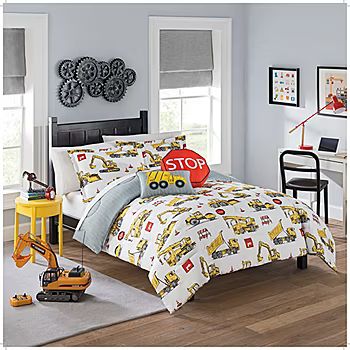 Waverly Under Construction Transportation Reversible Comforter Set | JCPenney