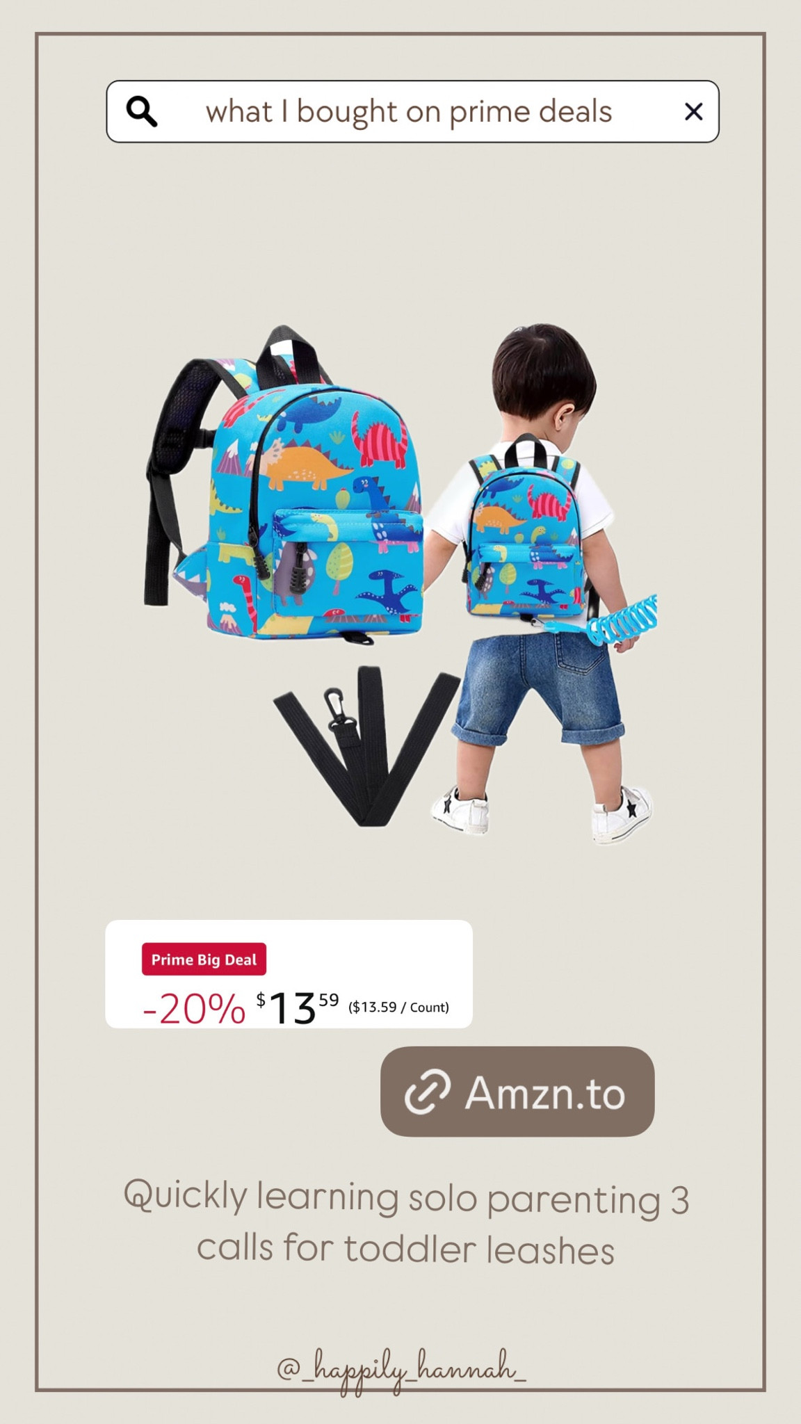 Because solo parenting is hard 