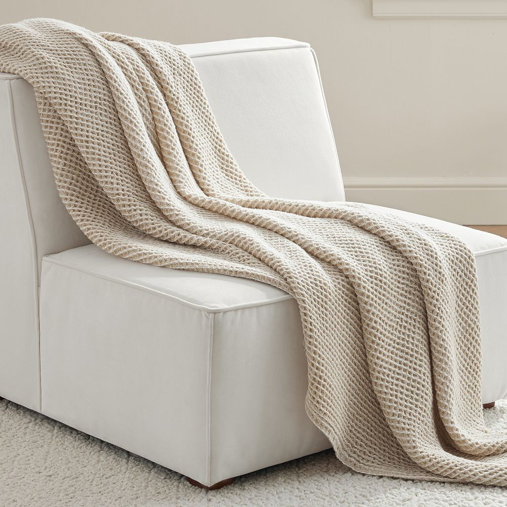 Waffle Weave Blanket | Pottery Barn Teen