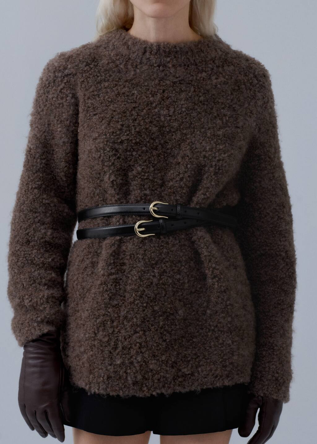 Buckle skinny belt -  Women | Mango United Kingdom | MANGO (UK)