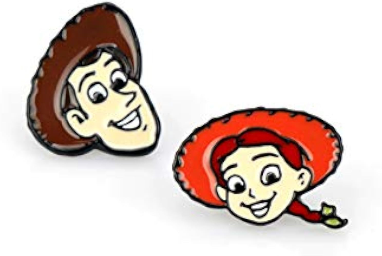 Ivy & Clover Movie & Entertainment Earring Collection (Studs Toy Story Inspired Jessie & Woody) | Amazon (US)