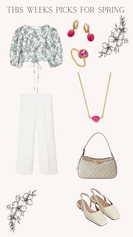 Spring outfit 

spring outfit - spring outfit idea - spring outfit plan - spring outfit planning - river island - mango - and other stories - & other stories - Gucci - Monica vinader - spring look - spring lookbook - Gucci handbag - Gucci Ophidia - pink jewellery - quartz jewellery - nude shoes - nude sling backs - nude ballet flats - white trousers - white tailored trousers - spring 

#LTKSeasonal #LTKstyletip #LTKitbag