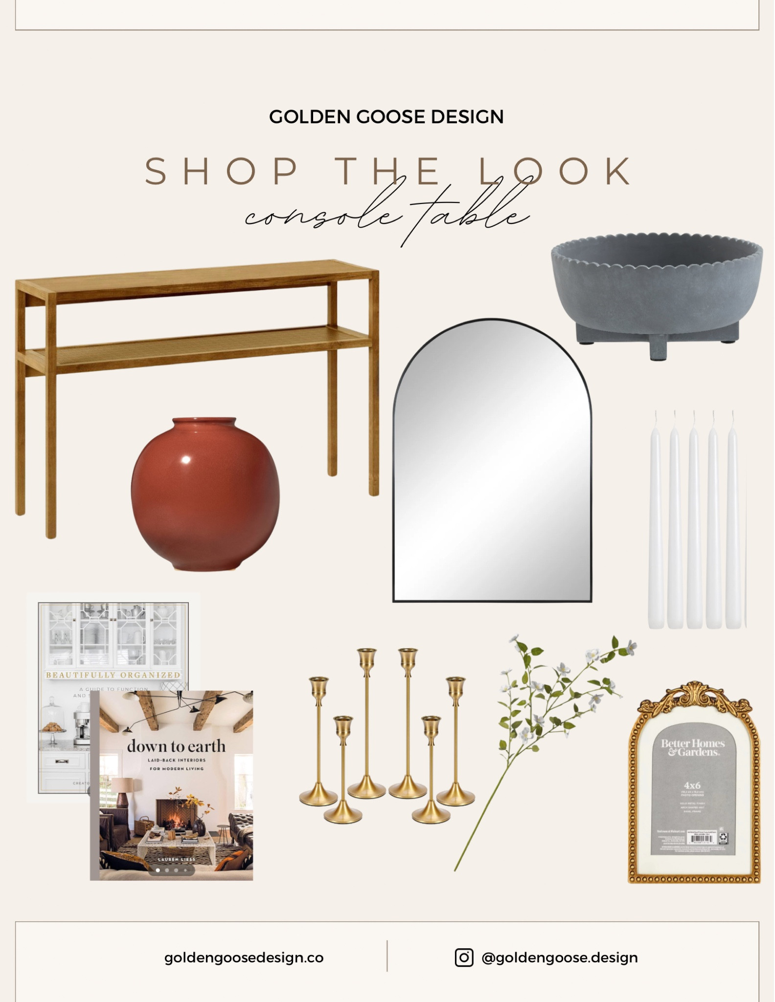 ✨SHOP THE LOOK✨ 

Shop our curated look for a beautiful console table 🤍

#interiordesign #goldengoosedesign #utahdesigner 

#LTKStyleTip #LTKHome #LTKFindsUnder50