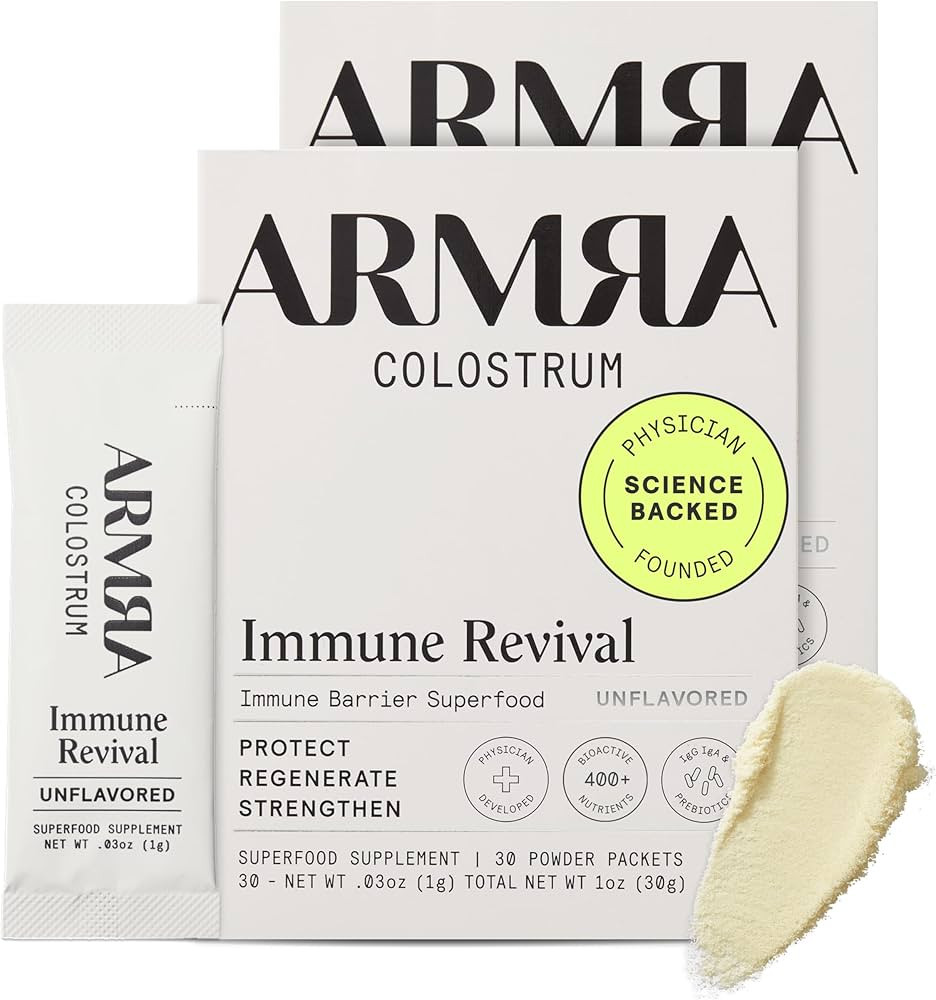 ARMRA Colostrum™ Powder | Unflavored | Gut Health & Bloating | Skin & Hair | Immunity | Keto, G... | Amazon (US)
