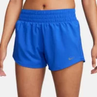 Nike Women's One Dri-FIT Mid-Rise 3" Brief-Lined Shorts | Dick's Sporting Goods