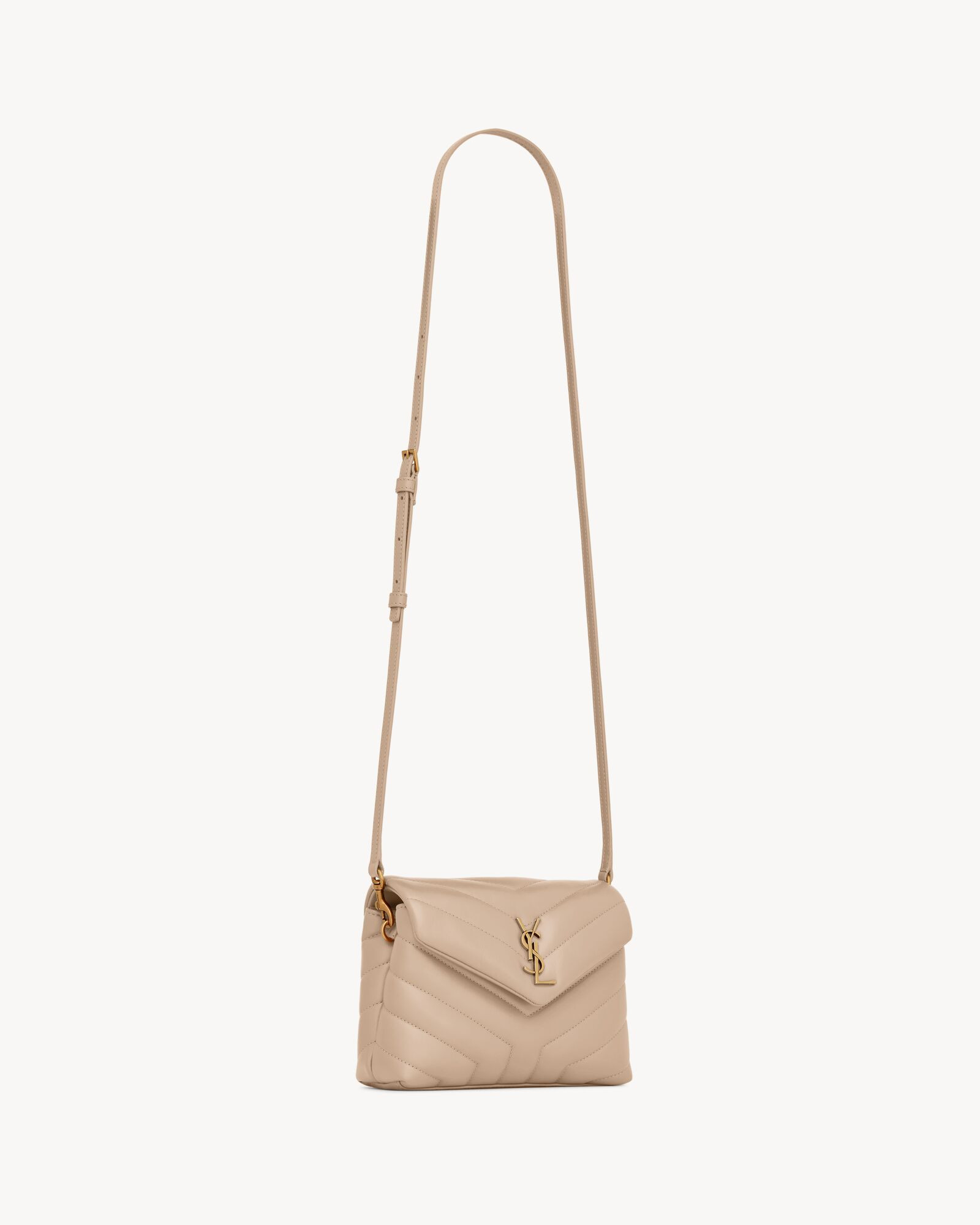 loulou toy strap bag in quilted "y" leather | Saint Laurent Inc. (Global)